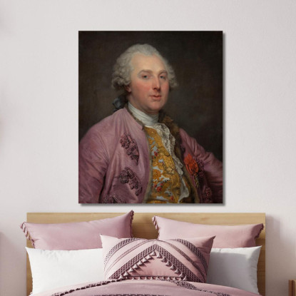 Charles Claude De Flahaut Comte D'Angiviller Jean-Baptiste Greuze jbg15 canvas print