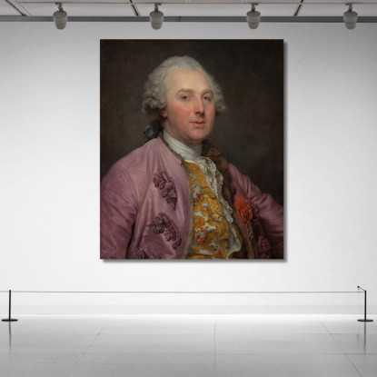 Charles Claude De Flahaut Comte D'Angiviller Jean-Baptiste Greuze jbg15 canvas print