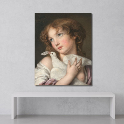 The Love Letter Jean-Baptiste Greuze jbg33 canvas print