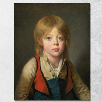 Young Peasant Boy Jean-Baptiste Greuze jbg77 canvas print