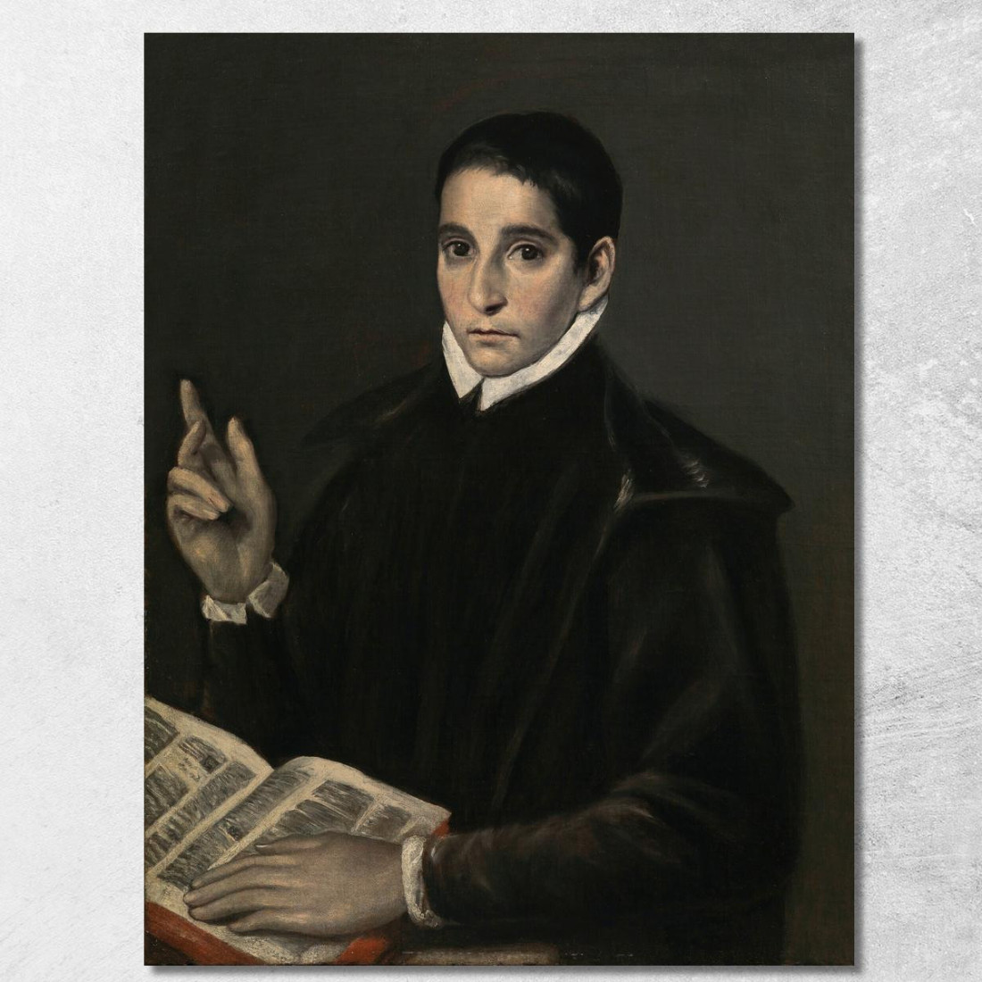 Ritratto Di Un Giovane Tradizionalmente Identificato Come San Luigi Gonzaga El Greco (Domenikos Theotokopoulos) egr26 quadro st Ritratto Di Un Giovane Tradizionalmente Identificato Come San Luigi Gonzaga El Greco (Domenikos Theotokopoulos) egr26 quadro st