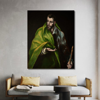 San Giacomo Il Maggiore El Greco (Domenikos Theotokopoulos) egr45 quadro stampato su tela