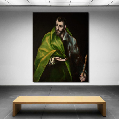 San Giacomo Il Maggiore El Greco (Domenikos Theotokopoulos) egr45 quadro stampato su tela