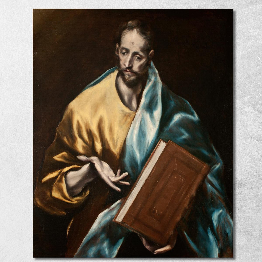 San Giacomo Il Minore El Greco (Domenikos Theotokopoulos) egr46 quadro stampato su tela San Giacomo Il Minore El Greco (Domenikos Theotokopoulos) egr46 quadro stampato su tela