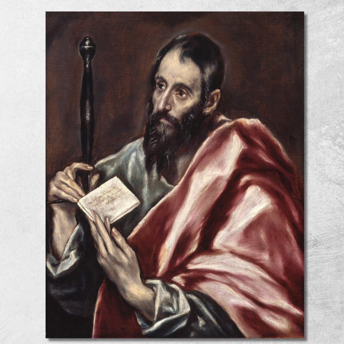 San Paolo El Greco (Domenikos Theotokopoulos) egr50 quadro stampato su tela San Paolo El Greco (Domenikos Theotokopoulos) egr50 quadro stampato su tela