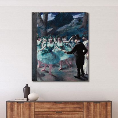 Il Balletto Jean-Louis Forain jfr34 quadro stampato su tela