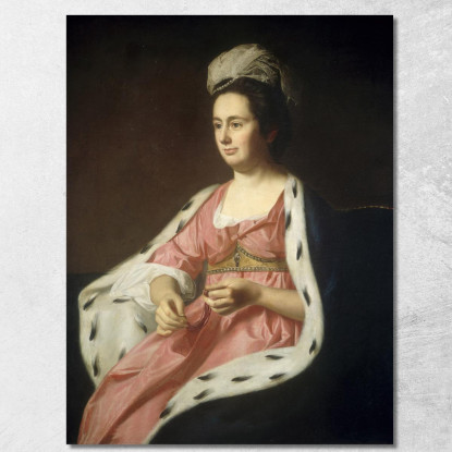 Abigail Smith Babcock – Signora Adam Babcock John Singleton Copley jsg2 quadro stampato su tela