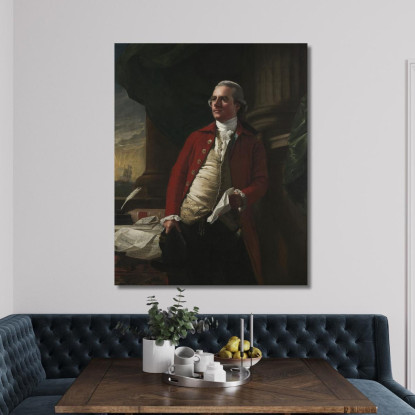 Elkanah Watson John Singleton Copley jsg15 quadro stampato su tela