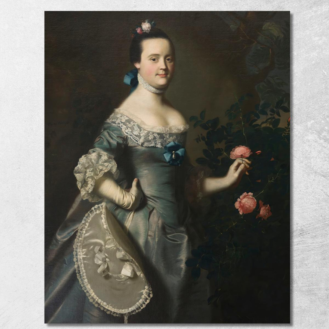 Hannah Loring John Singleton Copley jsg21 quadro stampato su tela