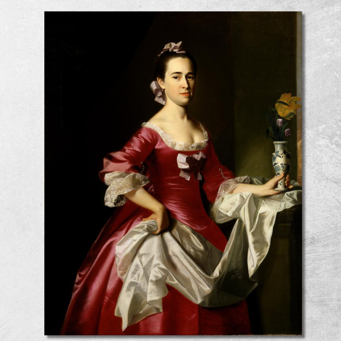 Signora George Watson John Singleton Copley jsg41 quadro stampato su tela Signora George Watson John Singleton Copley jsg41 quadro stampato su tela