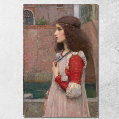 Giulietta John William Waterhouse jww19 quadro stampato su tela