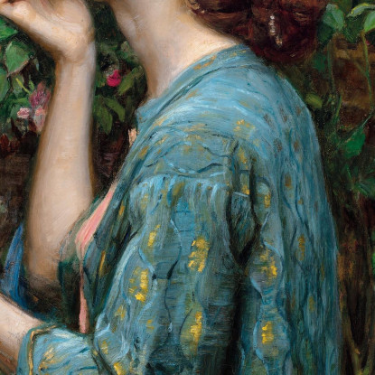 L'Anima Della Rosa John William Waterhouse jww38 quadro stampato su tela