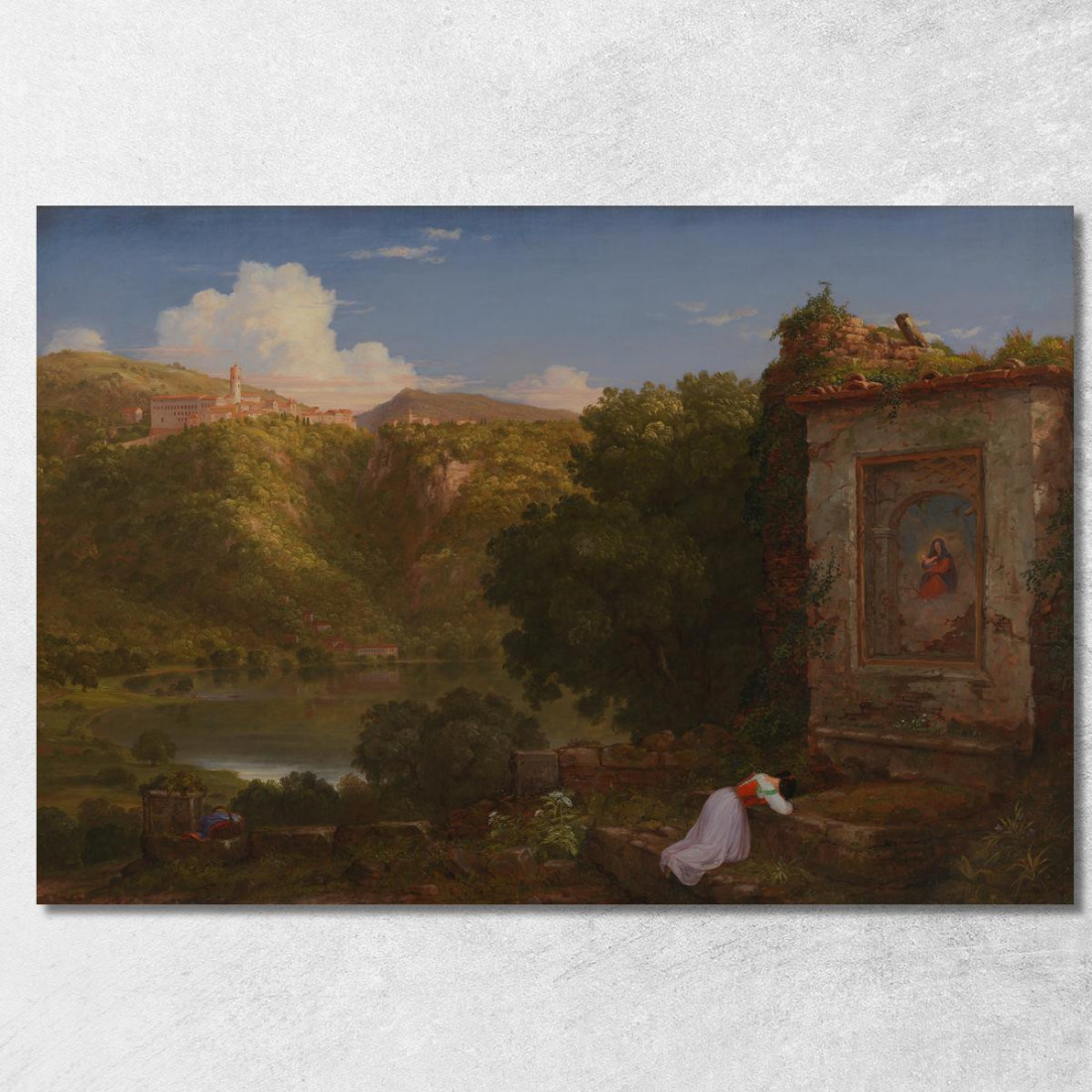 Il Penseroso Thomas Cole tcl15 quadro stampato su tela