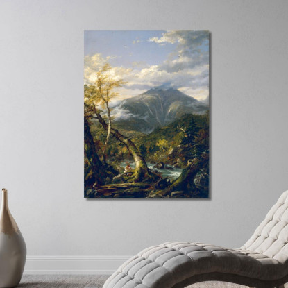 Passo Indiano Thomas Cole tcl16 quadro stampato su tela