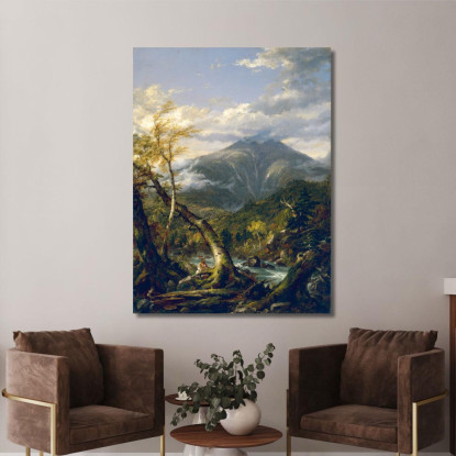 Passo Indiano Thomas Cole tcl16 quadro stampato su tela