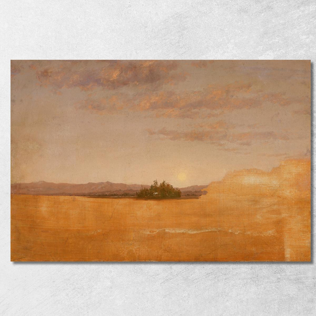 Schizzo Di Paesaggio Thomas Cole tcl20 quadro stampato su tela Schizzo Di Paesaggio Thomas Cole tcl20 quadro stampato su tela