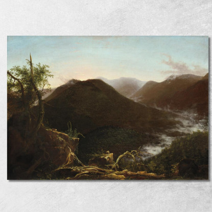 Alba Nei Catskills Thomas Cole tcl30 quadro stampato su tela