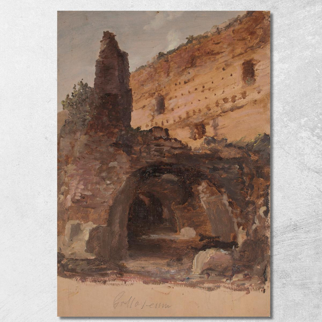 Il Colosseo Thomas Cole tcl32 quadro stampato su tela Il Colosseo Thomas Cole tcl32 quadro stampato su tela