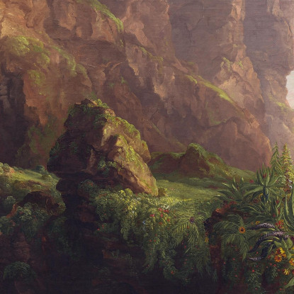 Il Viaggio Della Vita: Infanzia Thomas Cole tcl48 quadro stampato su tela