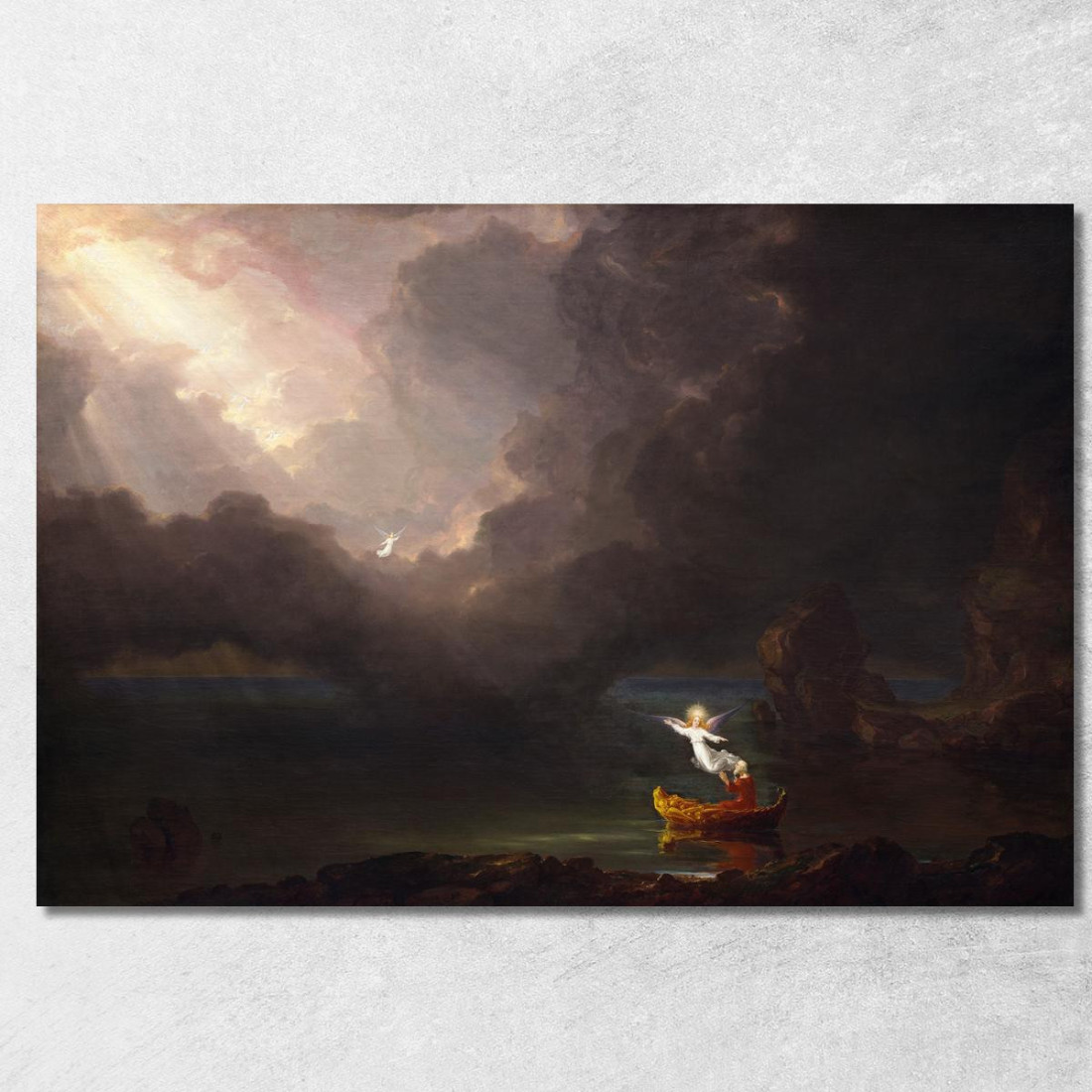 Il Viaggio Della Vita: Vecchiaia Thomas Cole tcl50 quadro stampato su tela