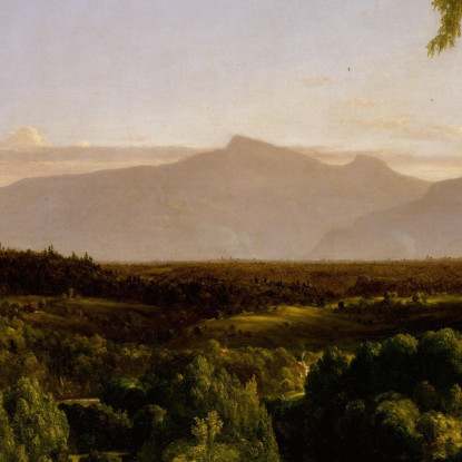 Veduta Sui Catskill: Inizio Autunno Thomas Cole tcl56 quadro stampato su tela