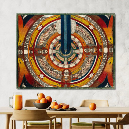 Festa Imperiale E Reale Del Tiro A Segno Ad Ada Kalch - Skt. Adolf - Anello - Nord Adolf Wölfli awl24 quadro stampato su tela