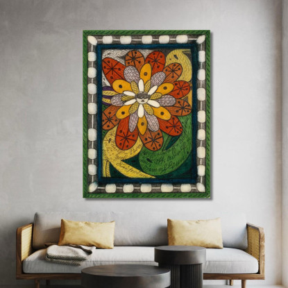 Skt. Adolf - Roosali Adolf Wölfli awl37 quadro stampato su tela