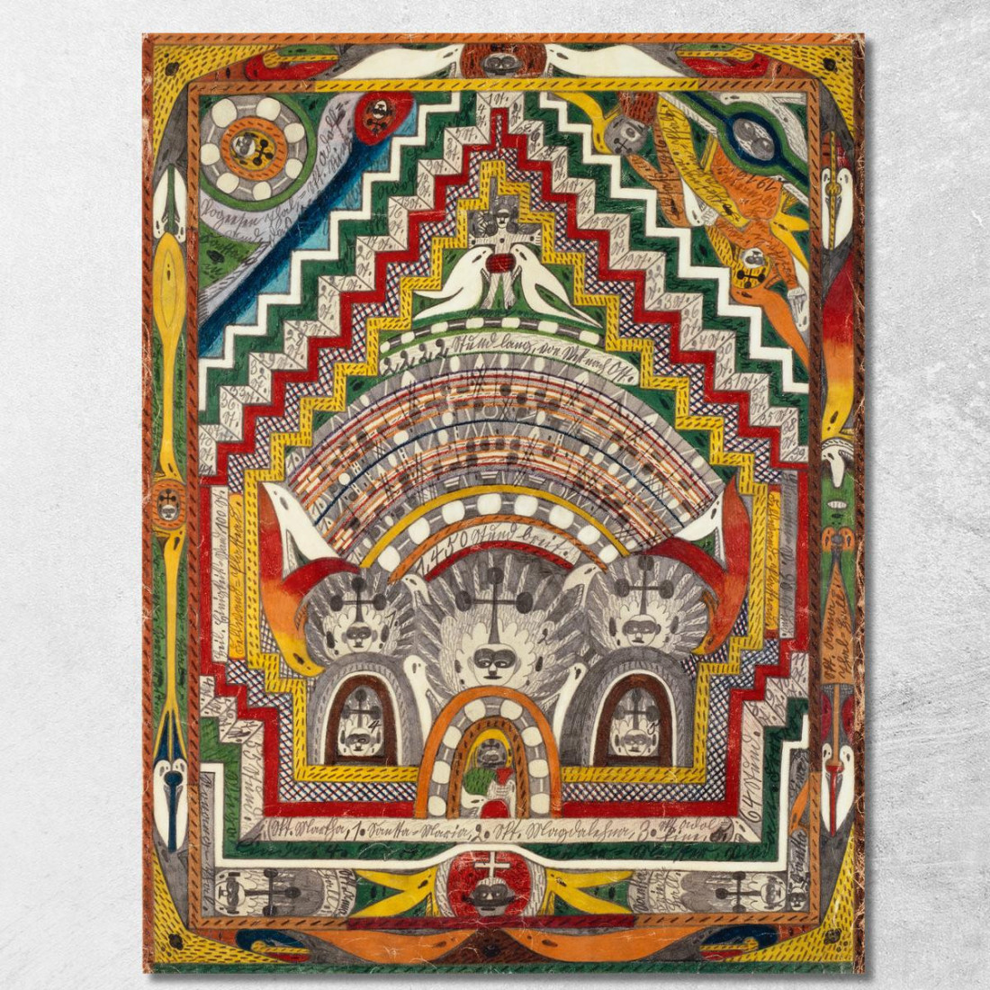 Valle Dei Vosgi Alsazia-Lorena E Reno-Palatinato Adolf Wölfli awl46 quadro stampato su tela Valle Dei Vosgi Alsazia-Lorena E Reno-Palatinato Adolf Wölfli awl46 quadro stampato su tela