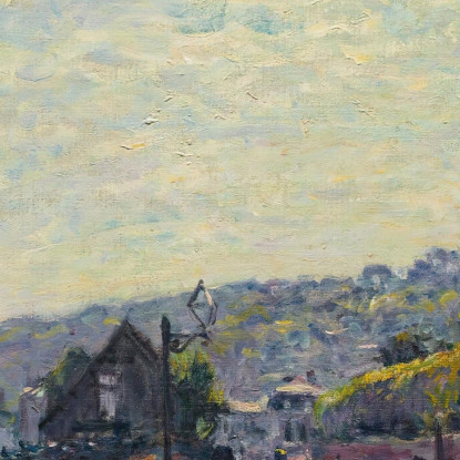 La Senna A Bas-Meudon Alfred Sisley asi29 quadro stampato su tela