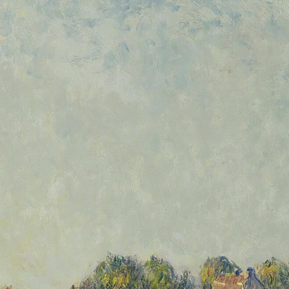 Il Canale Del Loing A Saint-Mammès Alfred Sisley asi40 quadro stampato su tela