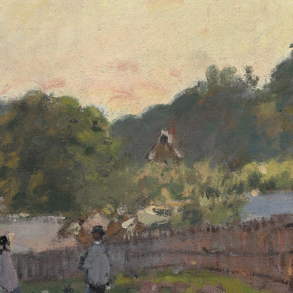 Marly-Le-Roi Alfred Sisley asi56 quadro stampato su tela