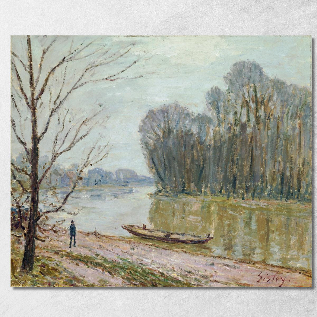 La Loira Alfred Sisley asi82 quadro stampato su tela