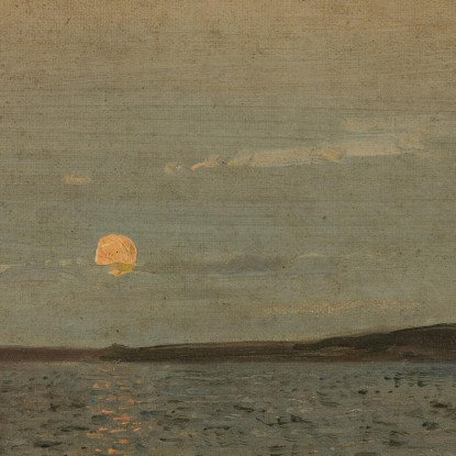 Luna D'Agosto Amaldus Nielsen ani22 quadro stampato su tela