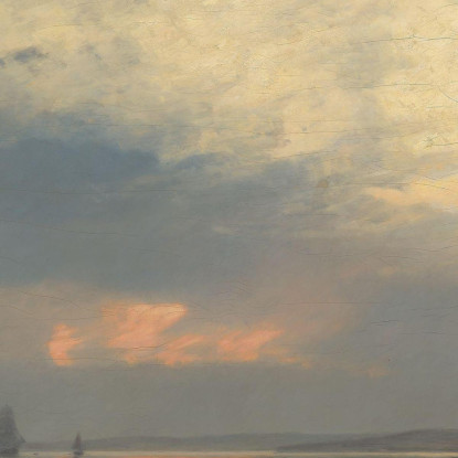Sera A Hvaler Amaldus Nielsen ani40 quadro stampato su tela
