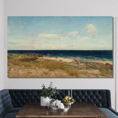 Tempo Fresco. Nærland Jæren Amaldus Nielsen ani111 quadro stampato su tela