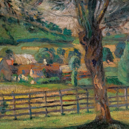 Lo Stagno Dei Salici Île-De-France Armand Guillaumin agl24 quadro stampato su tela