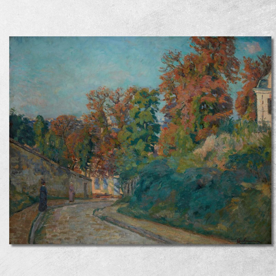 La Passeggiata Una Strada Nell'Île-De-France Armand Guillaumin agl26 quadro stampato su tela La Passeggiata Una Strada Nell'Île-De-France Armand Guillaumin agl26 quadro stampato su tela