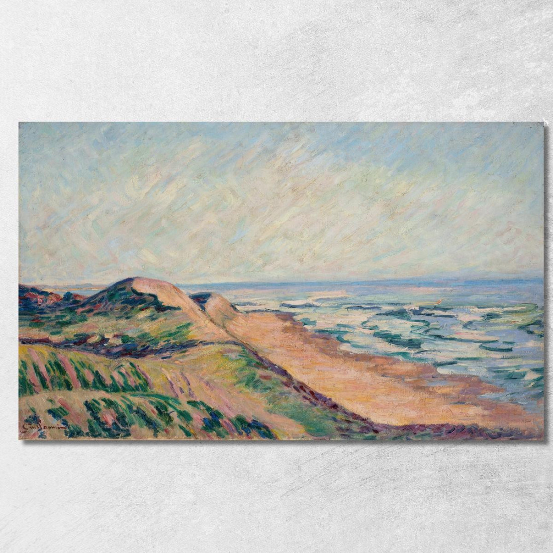 Le Dune Île De Ré Armand Guillaumin agl43 quadro stampato su tela Le Dune Île De Ré Armand Guillaumin agl43 quadro stampato su tela