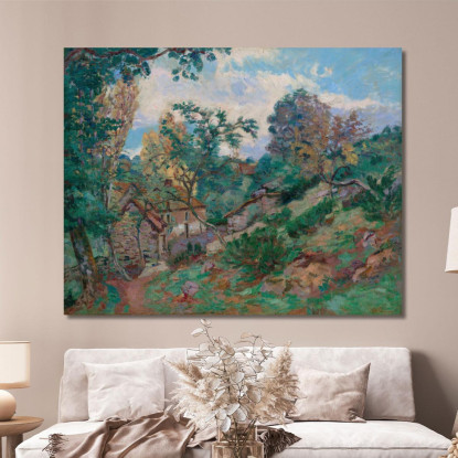 Paesaggio 2 Armand Guillaumin agl53 quadro stampato su tela