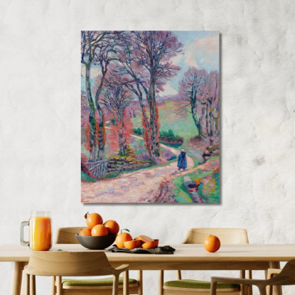 Paesaggio Della Creuse 3 Armand Guillaumin agl59 quadro stampato su tela