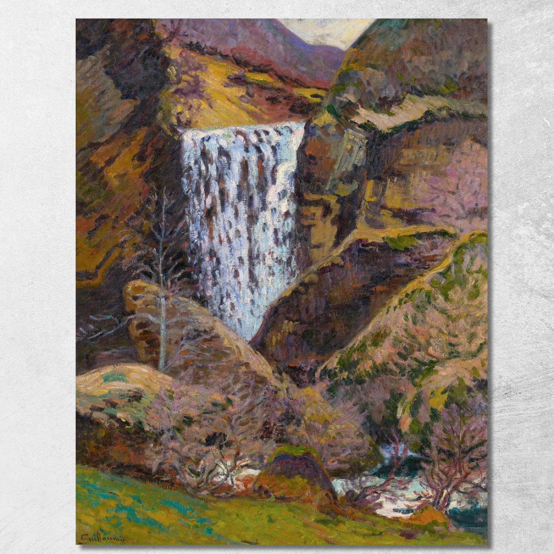 Paesaggio Della Creuse 4 Armand Guillaumin agl60 quadro stampato su tela Paesaggio Della Creuse 4 Armand Guillaumin agl60 quadro stampato su tela