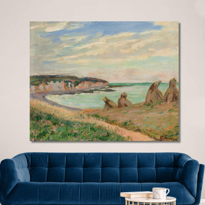 Paesaggio Della Manica Armand Guillaumin agl63 quadro stampato su tela