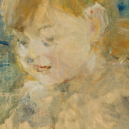 La Ragazza Bionda Berthe Morisot bmr41 quadro stampato su tela