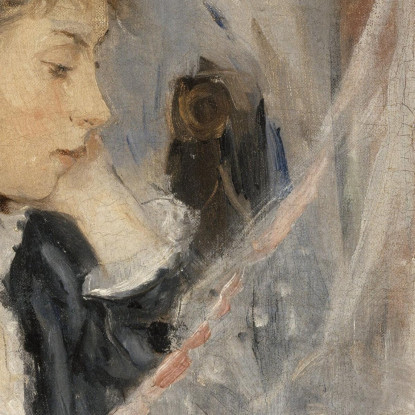 La Culla Berthe Morisot bmr42 quadro stampato su tela