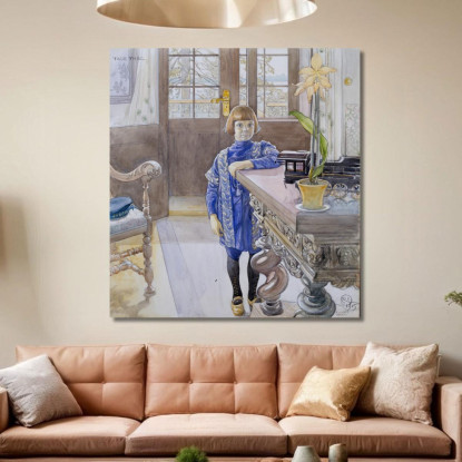 Ritratto Di Tage Thiel Carl Larsson clr46 quadro stampato su tela