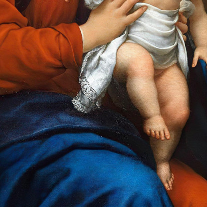 Madonna Col Bambino Carlo Dolci cdl5 quadro stampato su tela