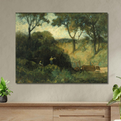 Il Saluto Edward Mitchell Bannister emb37 quadro stampato su tela