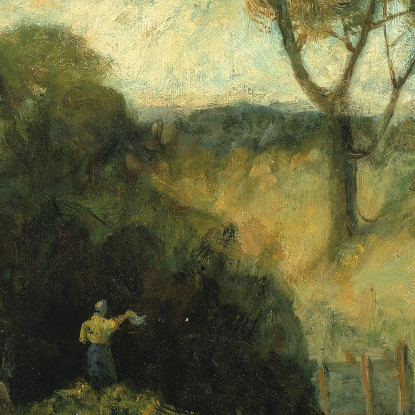 Il Saluto Edward Mitchell Bannister emb37 quadro stampato su tela
