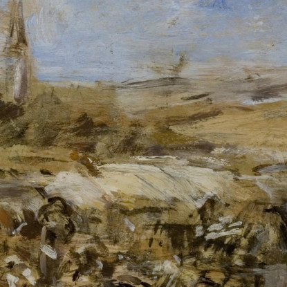 Pardon Di Sainte-Anne-La-Palud Eugène Boudin ebd103 quadro stampato su tela
