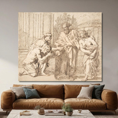 Allegoria Della Fecondità Gerard de Lairesse gdl4 quadro stampato su tela